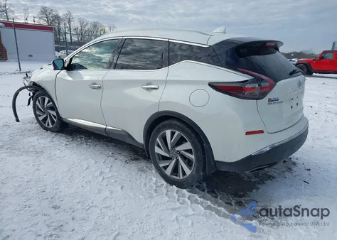 2020 Nissan Murano Sl Intelligent Awd из США, поврежденный, VIN 5N1AZ2CS8LN114379